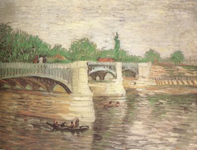 Vincent Van Gogh The Seine with the Pont de la Grande Jatte (nn04) china oil painting image